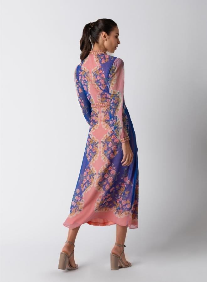 Raishma Evangeline Blue Dress - Image 3