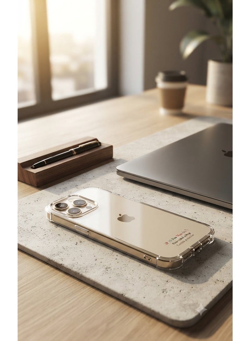جراب شفاف لهاتف iPhone 13 Pro Max - Image 1