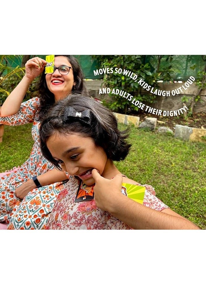 Yogi Funny Yoga Card Games Family Board Games (Arabic) - Highly Interactive Hilarious Family Parents Children & Social Icebreaker - Party Card Games For Kids & Adults - 2 Players Up to 8 Players - Image 4