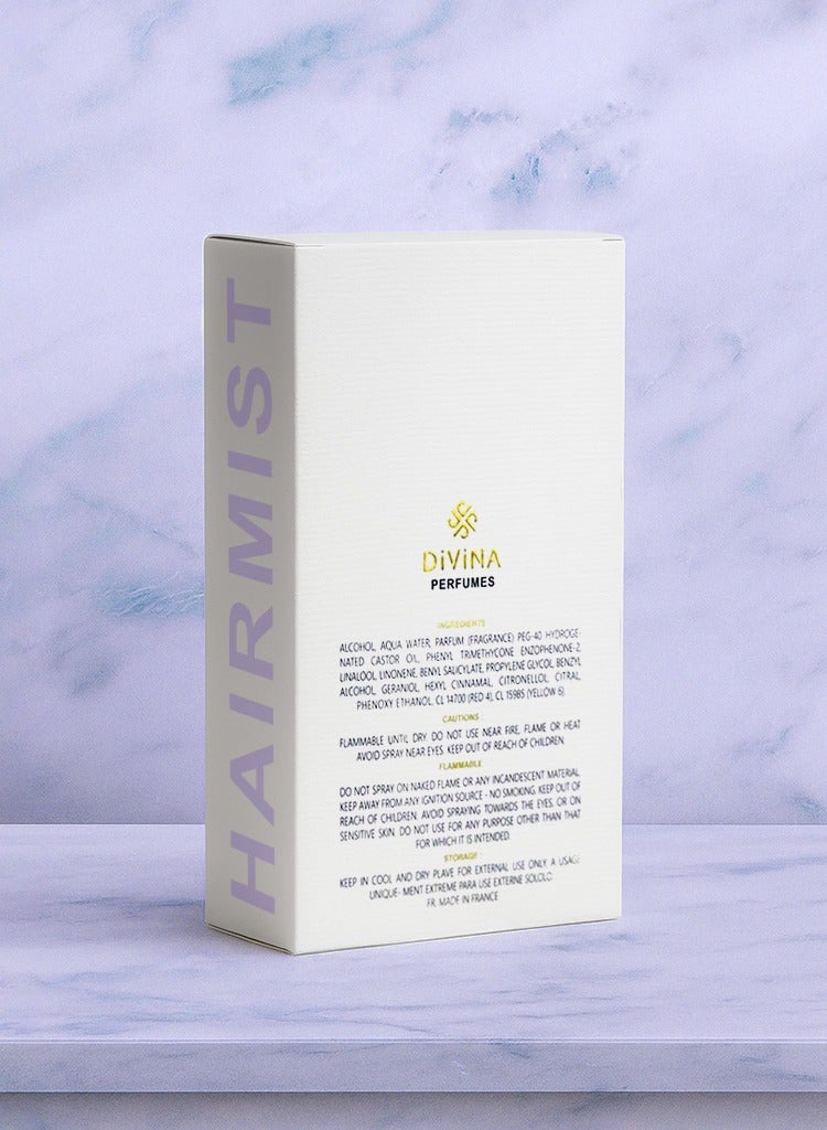 Divina Hair Perfume Velvet 50ml | Long Lasting Hair Perfume Spray for Women | Sweet & Floral Hair Mist - Image 5