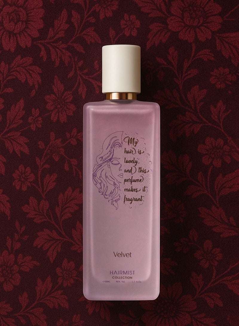 ديفينا عطر شعر مخملي ٥٠ مل | بخاخ عطر شعر يدوم طويلًا للنساء | رذاذ شعر حلو وزهري - Image 5