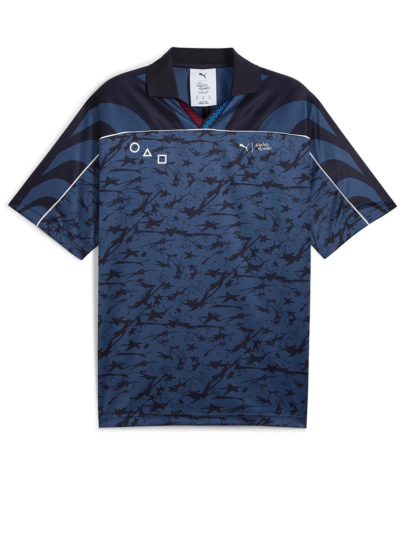 PUMA Squid Game Aop Relaxed Football Jersey  - Image 1