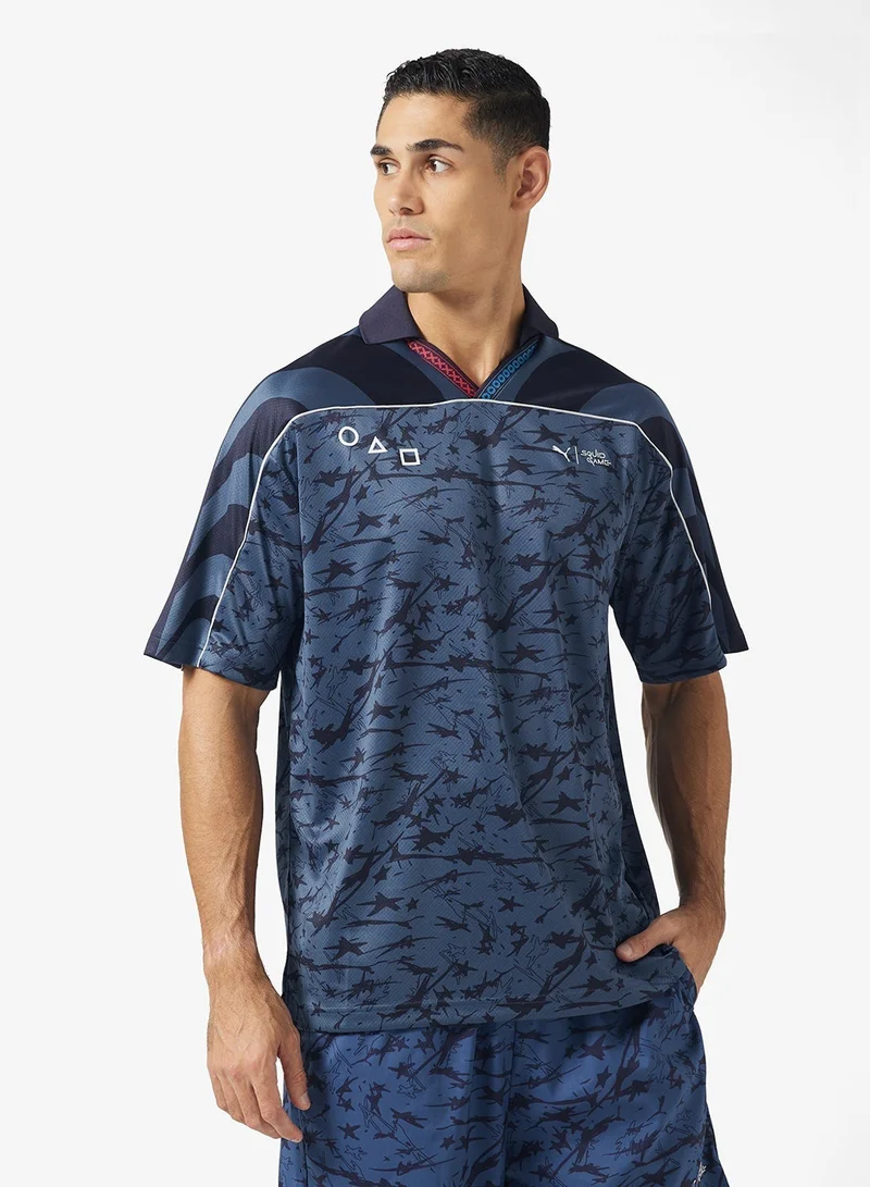 PUMA Squid Game Aop Relaxed Football Jersey
