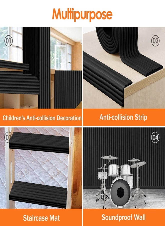 TOHONFOO 3 in Pipe Insulation Tape - Weather Resistant Foam Tape Insulation - Outdoor Water Pipe Insulation Wrap - Insulation Tape for Water Pipes - Pipe Wrap, (3in x 13ft, Black) - Image 5