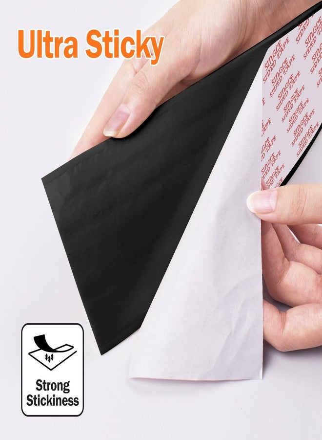 TOHONFOO 3 in Pipe Insulation Tape - Weather Resistant Foam Tape Insulation - Outdoor Water Pipe Insulation Wrap - Insulation Tape for Water Pipes - Pipe Wrap, (3in x 13ft, Black) - Image 4