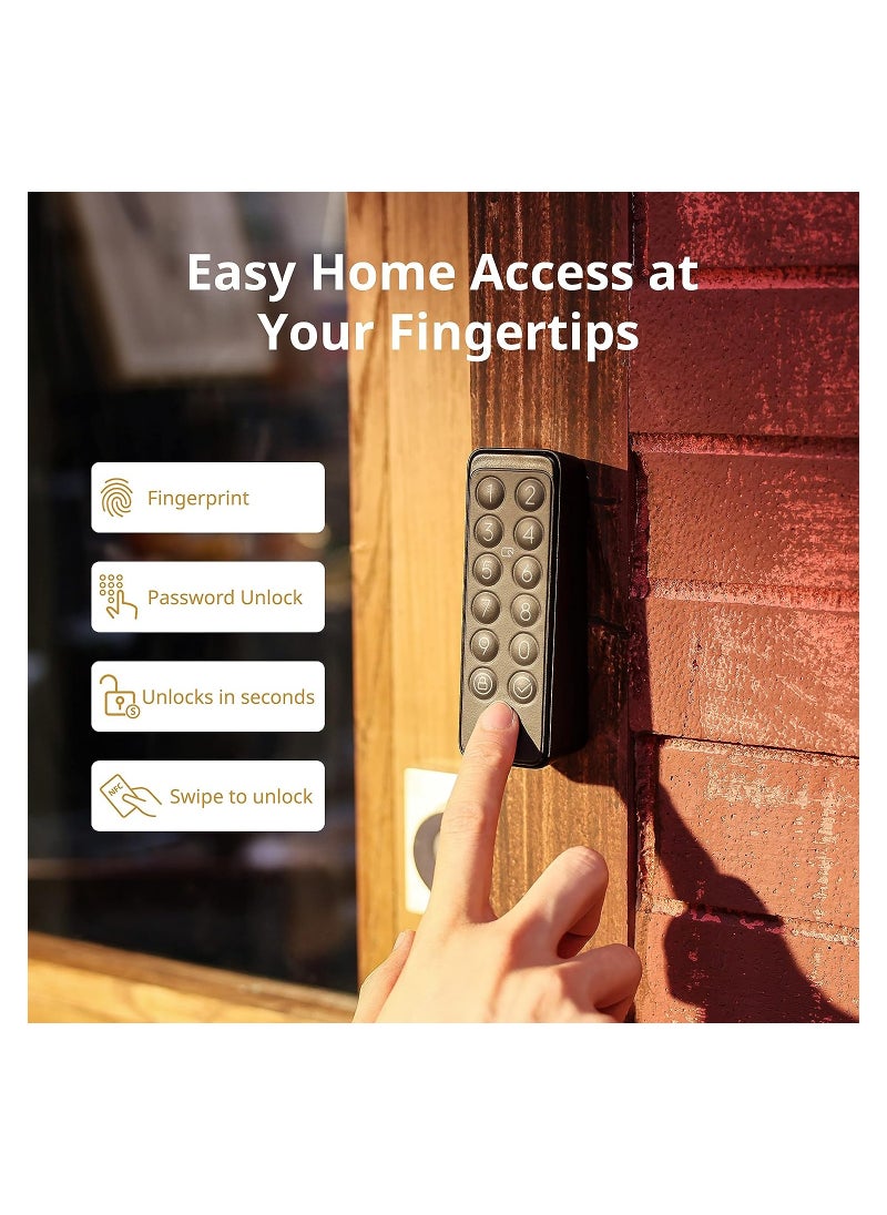 SwitchBot - SwitchBot Smart Keypad Touch for SwitchBot Lock - Image 1