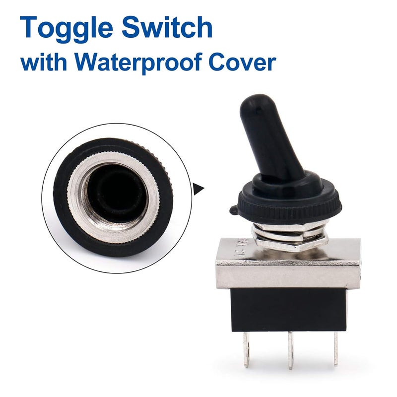 Baomain Car Toggle Switch SPDT ON-ON 12V 25A - Image 2