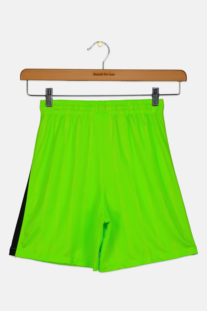 Nike Kids Boy Sportswear Fit Football Shorts, Lime Green - Image 2