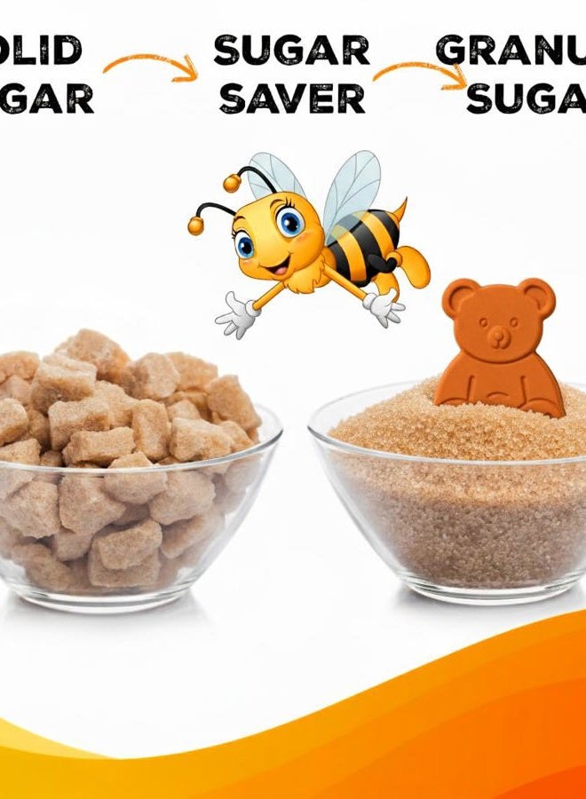 ENOLVO Brown Sugar Bear - Terra Cotta Brown Sugar Keeper to Maintain Food Moisture, Food Safe Brown Sugar Saver for Food Storage Containers, Reusable Terracotta Discs - 1 Pack - Image 5