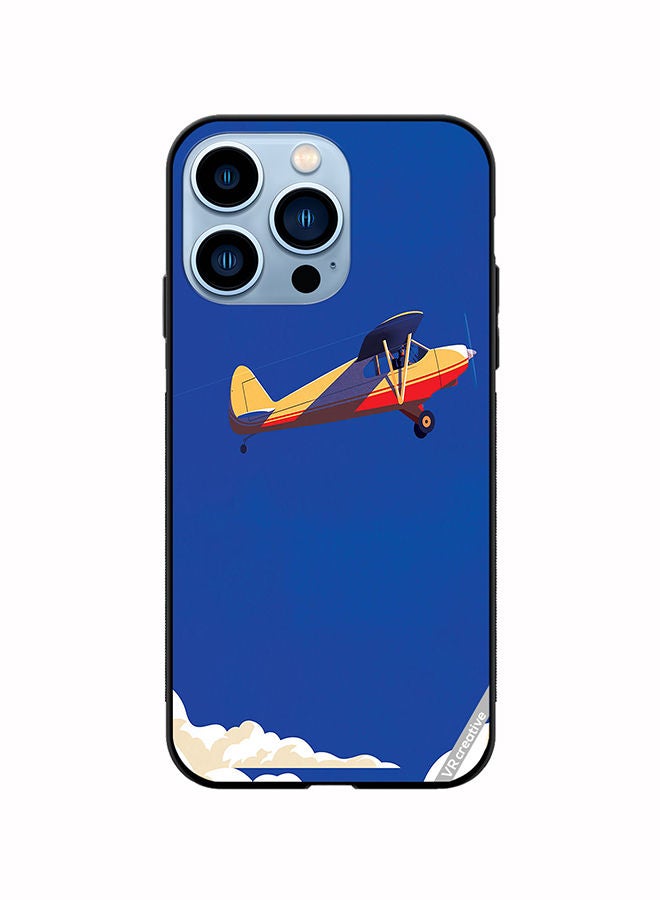 VR CREATIVE Protective Case Cover For Apple iPhone 13 Pro Max Airplane Design Multicolour  - Image 1