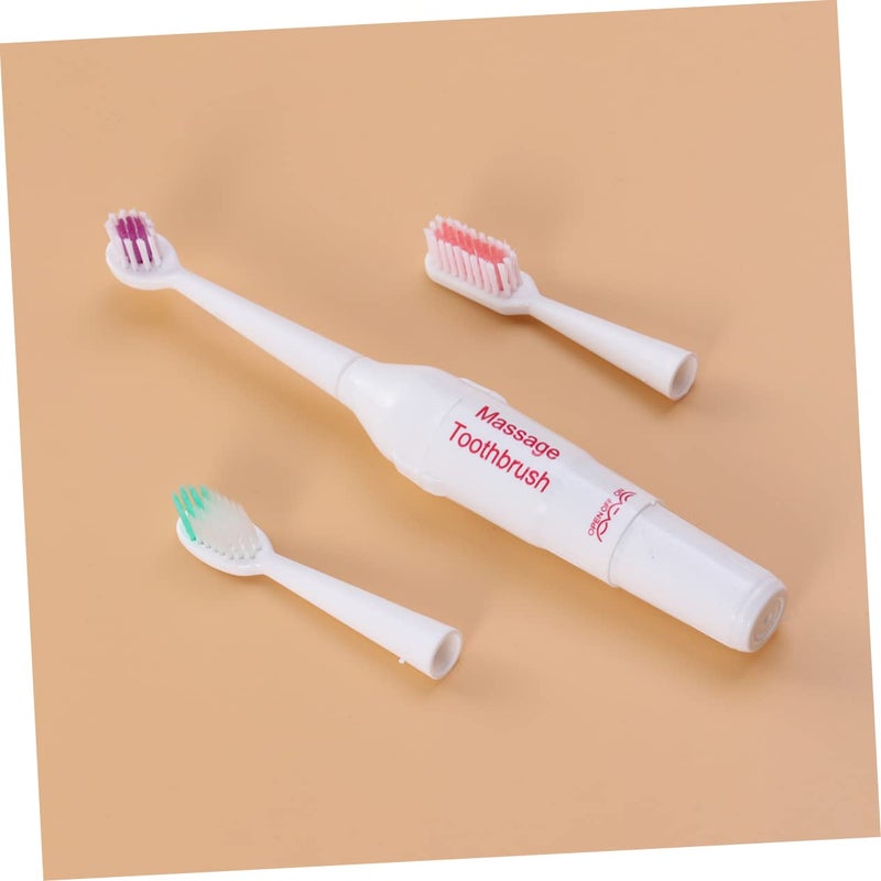 Portable Sonic Electric Toothbrush For Pets Gentle Cleaning White 1 Pack - Image 3