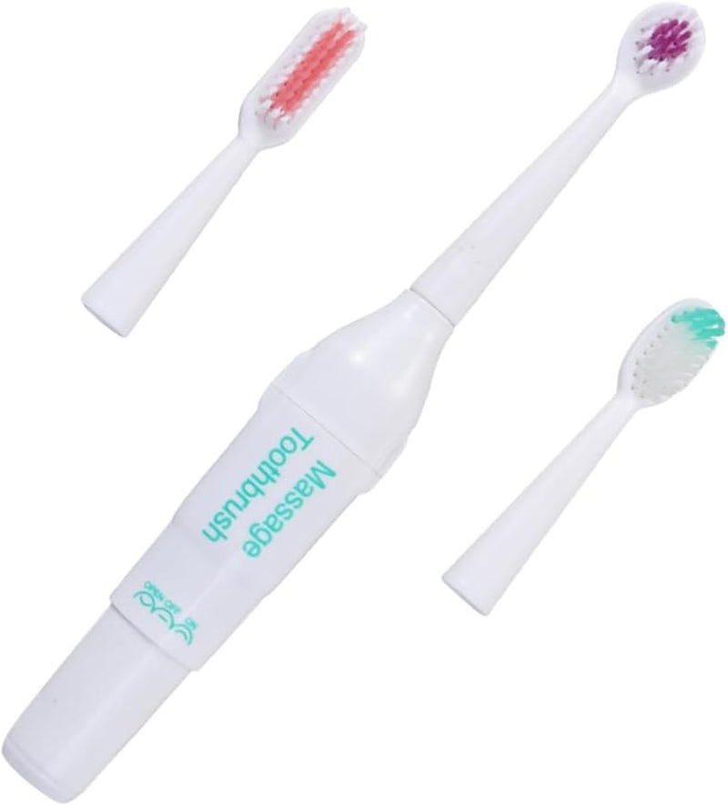 Portable Sonic Electric Toothbrush For Pets Gentle Cleaning White 1 Pack - Image 1