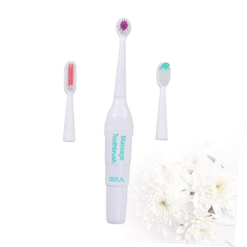 Portable Sonic Electric Toothbrush For Pets Gentle Cleaning White 1 Pack - Image 4