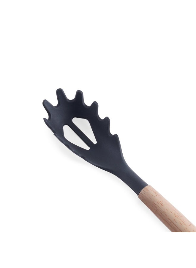 Pan Home Kiro Silicone Spaghetti Server 30x5.5cm - Grey - Image 3