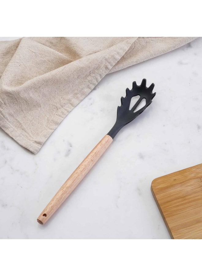 Pan Home Kiro Silicone Spaghetti Server 30x5.5cm - Grey - Image 2