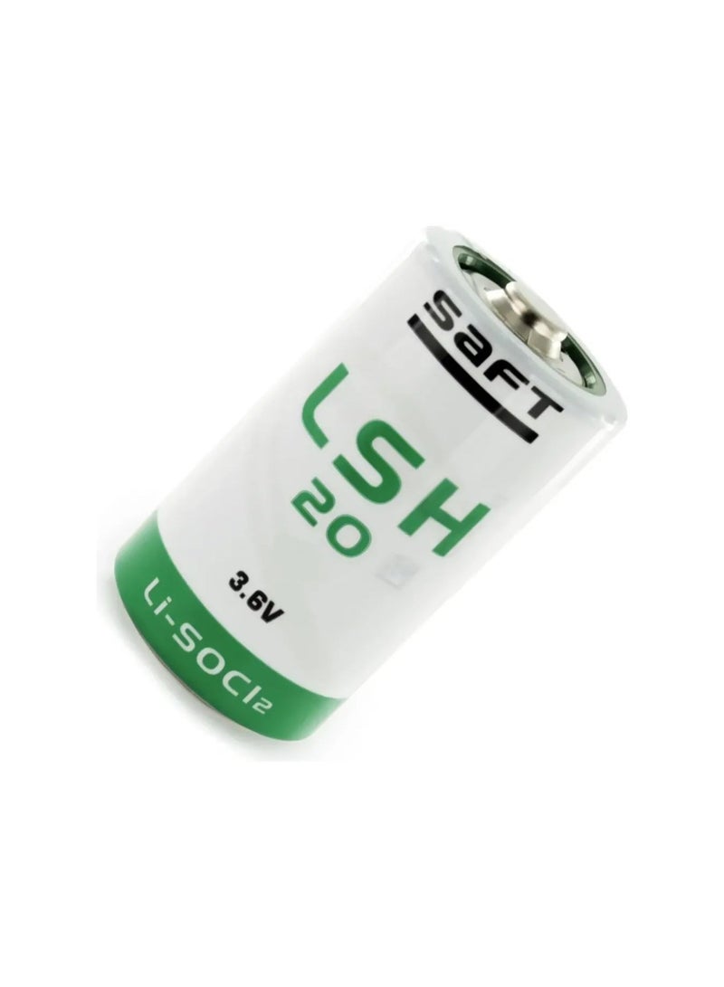 SAFT LSH20 3.6V D Size Lithium Battery – High-Capacity Li-SOCl₂ Industrial Cell (13Ah) - Image 3