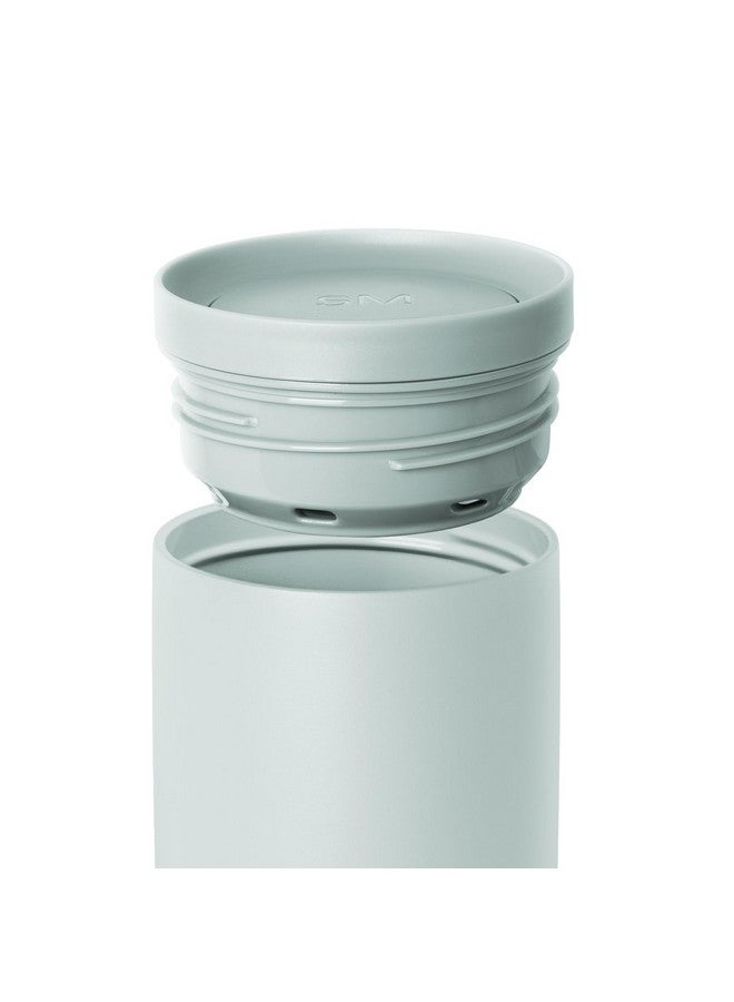 Simple Modern Travel Coffee Mug Tumbler with 360° Lid | Ceramic-Lined Insulated Stainless Steel Cold Brew Iced Coffee Cup | Gifts for Women Men Her Him | Voyager Signature | 16oz | Sea Glass Sage - Image 2