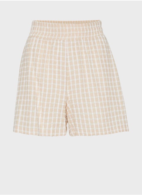 Checked Shorts