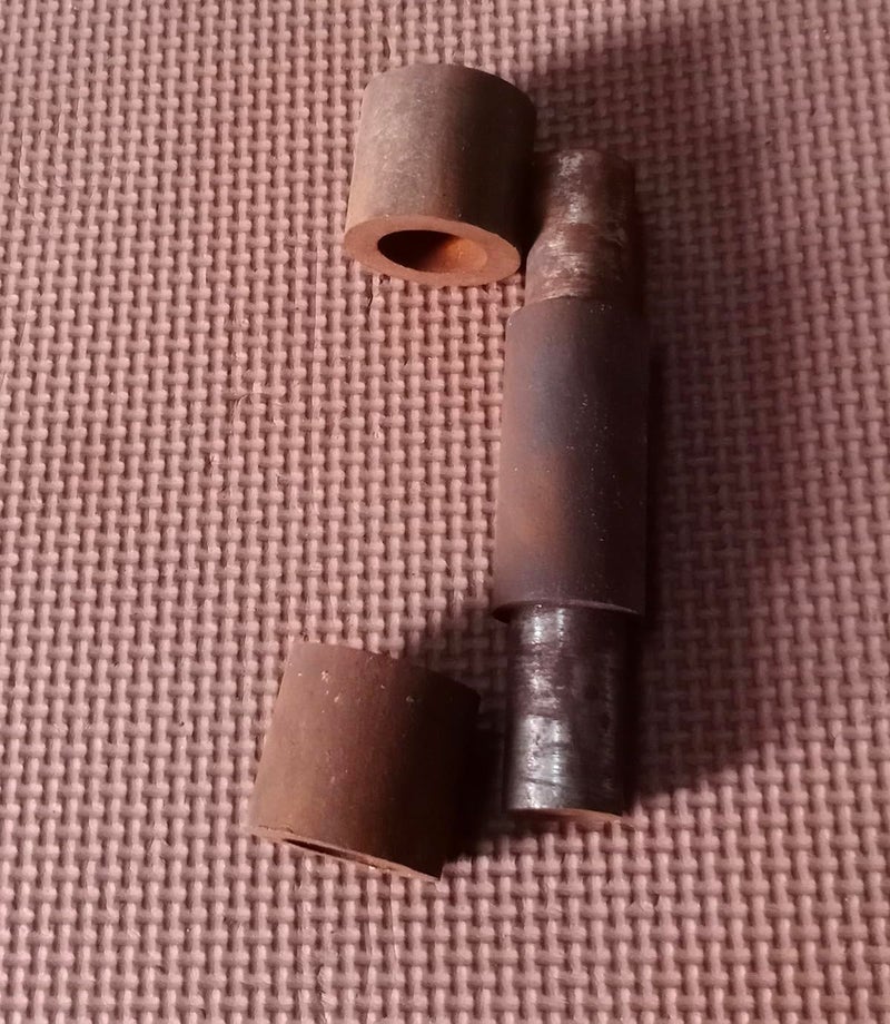 Barrel Hinges Weld on Gate Hinges 30mm 1 Set Length 115mm Round  - Image 1