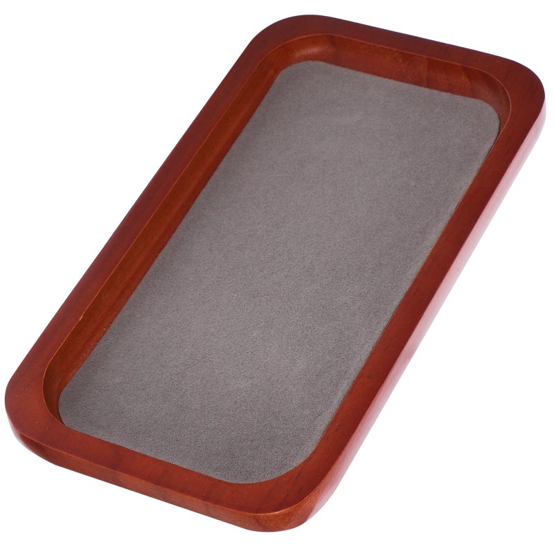 Wood Jewelry Display Tray Small Jewelry Tray Earrings Bracelets Necklace Holder - Image 3