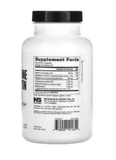 NutraBio Glucosamine Chondroitin and MSM 120 Capsules  - Image 2