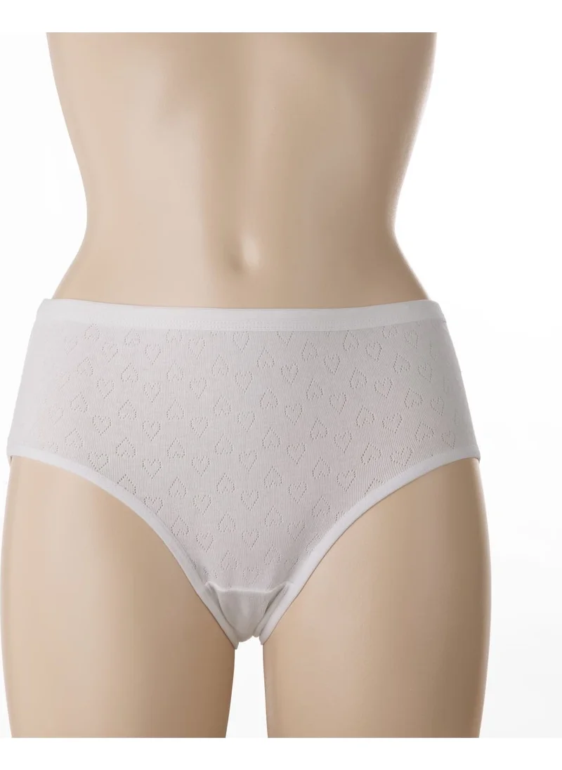 Yıldız Çamaşır Stars Laundry Stars 100% Cotton 6-Piece Heart Pattern Bato Panties Q3590