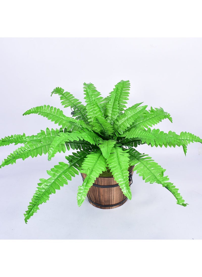 ماركة غير محددة 1 x 5 pcs Artificial Persian Leaves Bundles Fern Plant Decor 24 heads of Persia 