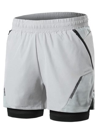 2-In-1 Mens Running Shorts with Zipper Pockets Quick Dry Exercise Shorts for Training Gym Workout- L Size - pzsku/Z3290610CA084F12D6CE2Z/45/_/1684388119/d751f984-dffd-4e90-b22b-7131075e6005