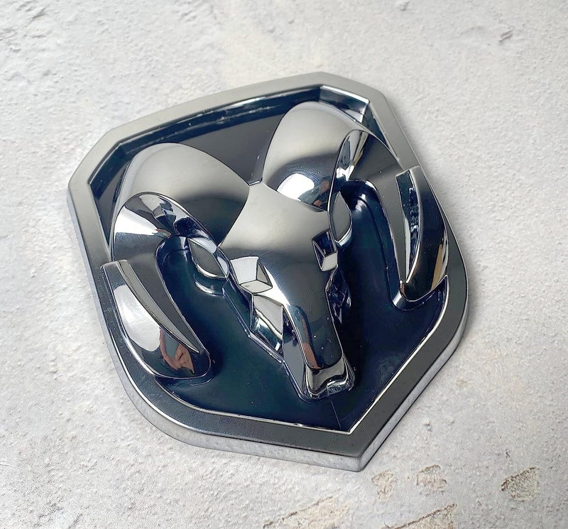 Autogem Chrome RAM Grille Emblem â€“ Fits 2013â€“2018 RAM 1500, 2500, 3500 â€“ Durable ABS Replacement Badge - Image 5