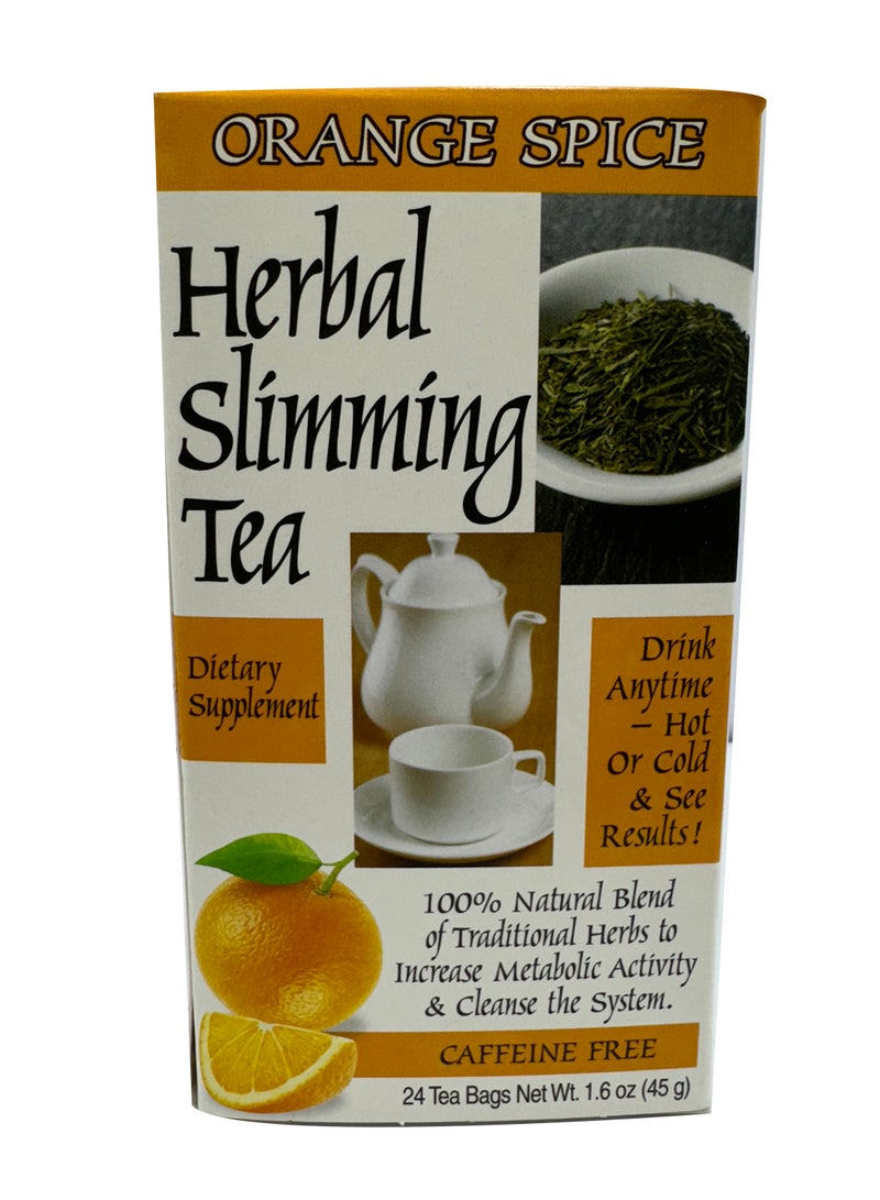 21st Century شاي التخسيس بالبرتقال