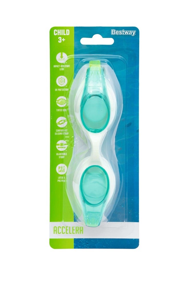 Bestway 🏊‍♂️ Bestway Accelera™ Swimming Goggles – Random Color +14 - Image 4