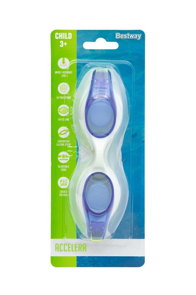 Bestway 🏊‍♂️ Bestway Accelera™ Swimming Goggles – Random Color +14 - Image 5