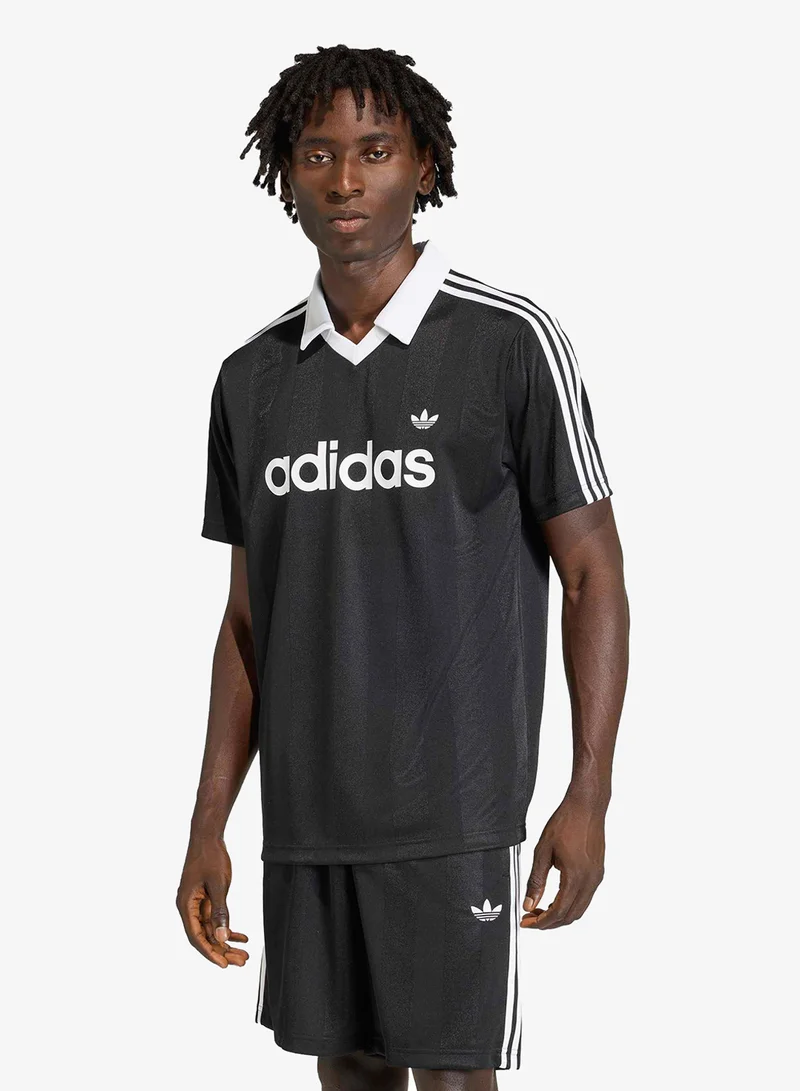 اديداس اوريجينالز طوق أرشيفي من جيرسي هندسي