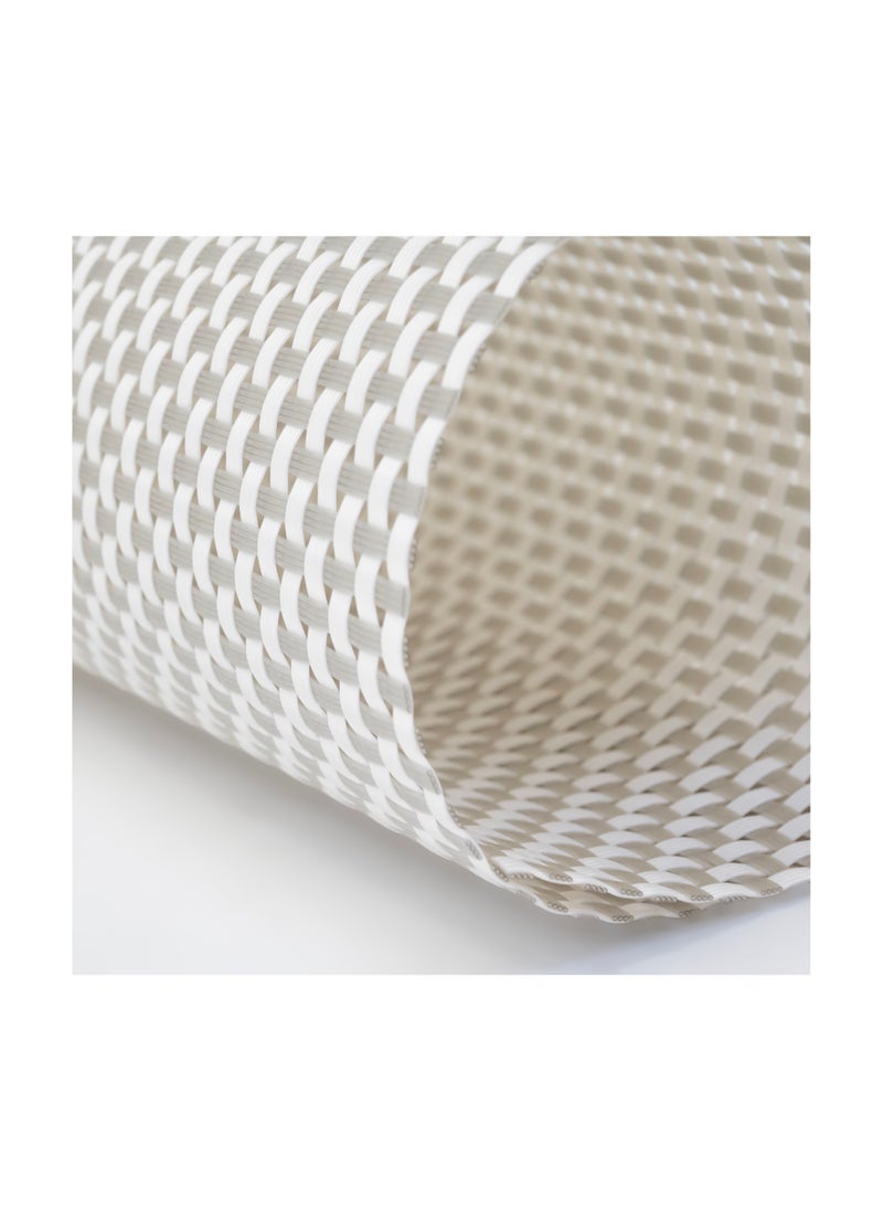 Home Non-Slip Woven Vinyl Insulation Place Mat 30 x 45 cm Heat Resistant Tabletop Placemat Washable Table Mats for Home Restaurants and Party Decoration  - Image 3