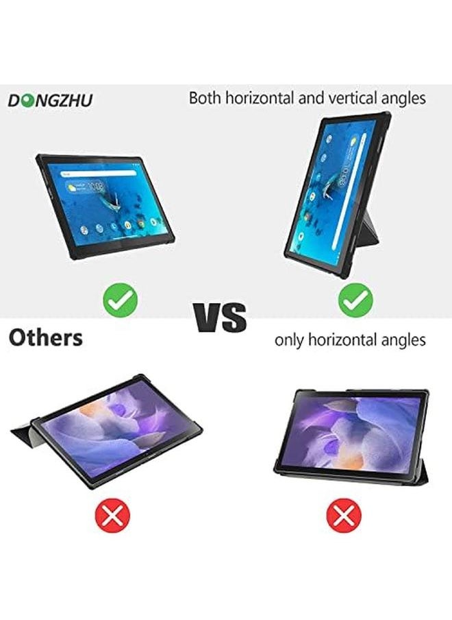 erorex - Case For Lenovo Tab M10 Hd Tb X605 Tb X505 10.1 Inch Tablet Multi Viewing Angles Horizontal And Vertical Angles Soft Tpu Case With Automatic Wake Sleep Function Black - Image 1