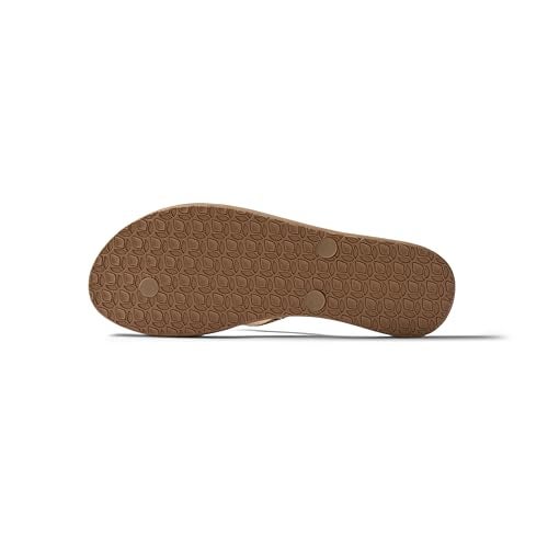 Reef Stargazer Womens Beach Flip Flop, Super Lightweight and Soft Footbed, Thin Glitter Strap, Gemstone, 9 - Image 4
