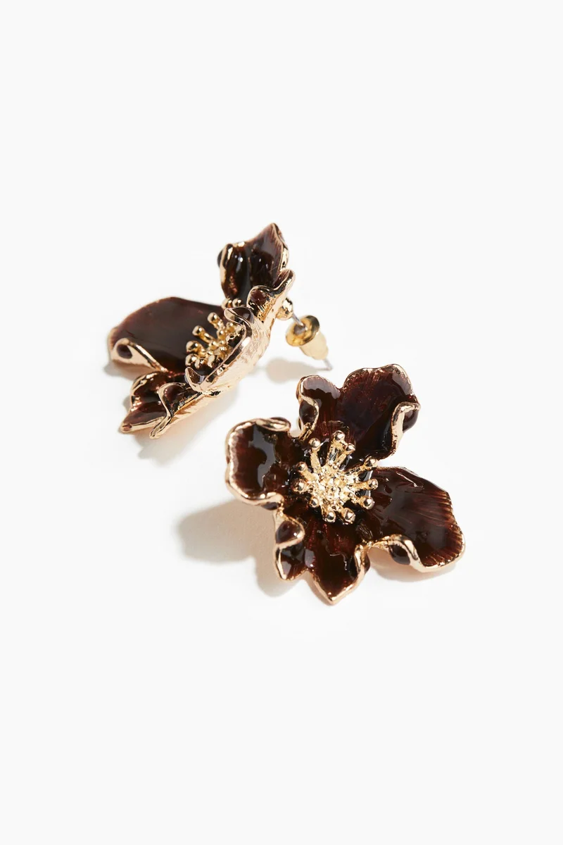 H&M  Flower-shaped earrings for Women | Best Price UAE