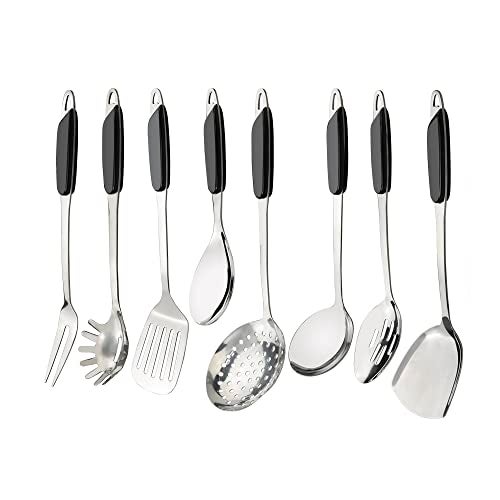 HOMMP 8-piece Stainless Steel Kitchen Cooking Utensils Tool - Image 1