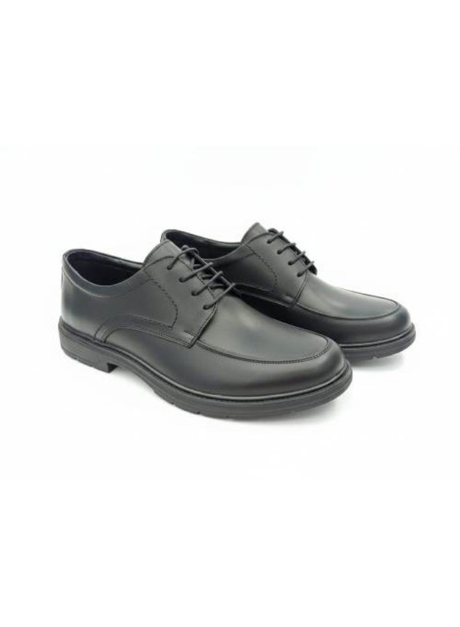 ARTWORK Men's formal shoes, genuine leather, black, lace-up, suitable for work and special occasions - Image 5