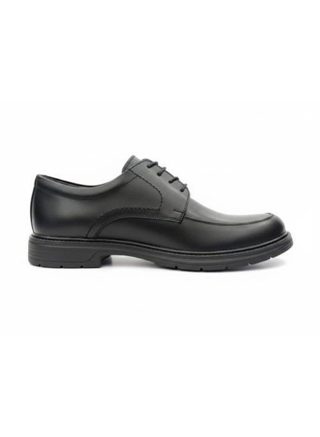 ARTWORK Men's formal shoes, genuine leather, black, lace-up, suitable for work and special occasions - Image 1