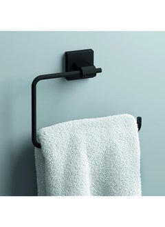 erorex Max46 Fb Maxted Towel Ring 7.87 X 2.15 X 6.04 Inches Matte Black  - Image 2