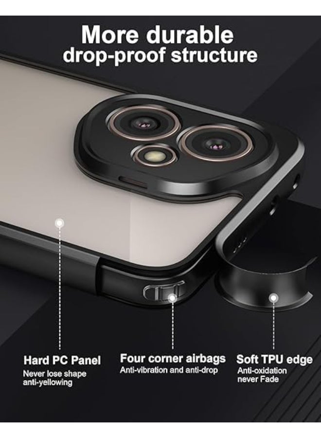تي ام جراب شفاف لـ هونر 400 / Honor 400 مضاد للصدمات بحماية الكاميرا وتصميم خفيف وأنيق - Image 3