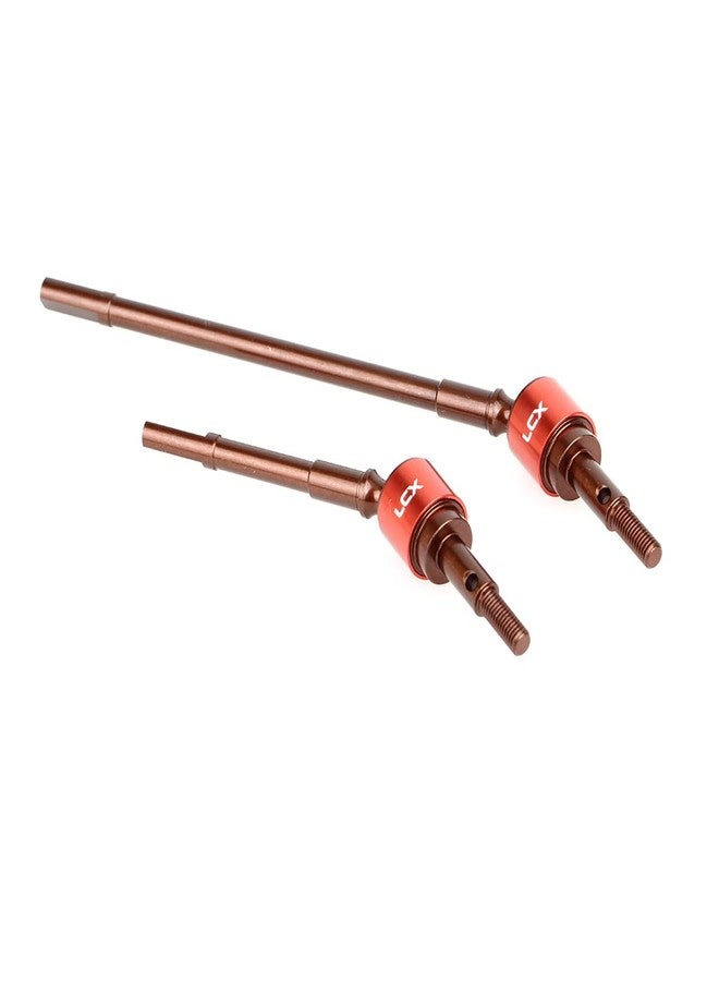 LCX Racing 1/6 RC Crawler Car Hard Steel Heavy Duty AR90 Front Axle Internal CVD Drive Shaft Set for RC Car Axial SCX6 AXI05000，Upgrades Parts Accessories (Front Axle Shaft CVD) (Front Axle) - Image 4