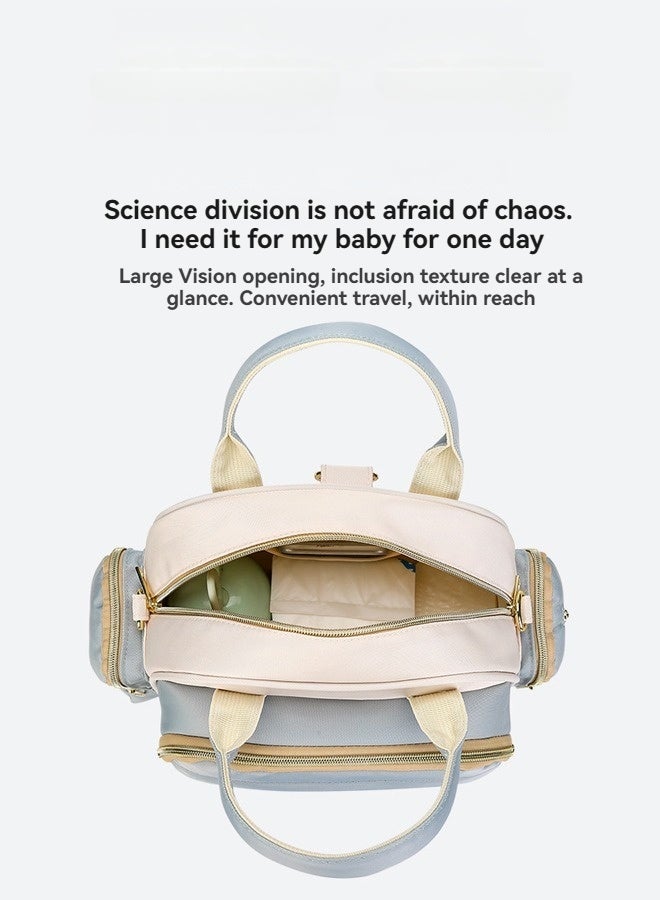 بيوينتي حقائب الحفاضات للطفل الأولاد البنات، حقيبة الأم المحمولة للولادة الجديدة الأم الأساسيات يجب أن يكون المنظم، حقائب السفر مقاومة للماء ذات القدرة الكبيرة اكسسوارات الأشياء للأم والأب - Image 4