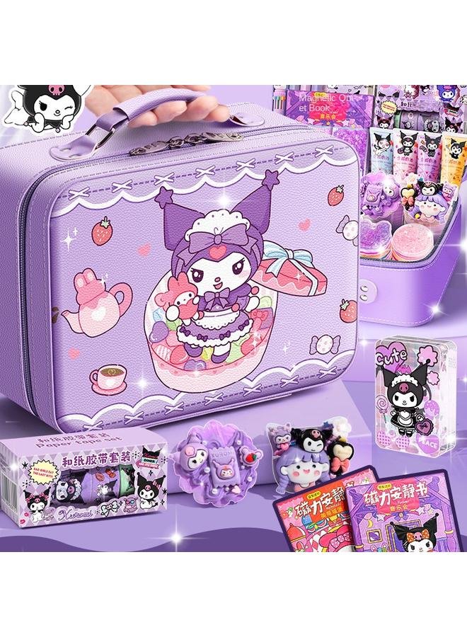 Bluejw Hand Account Suit Hand Account Book Goo Card Suit Gift Box For Girls Deluxe Edition Kukulomi Girls Children Primary School Girls - Image 2