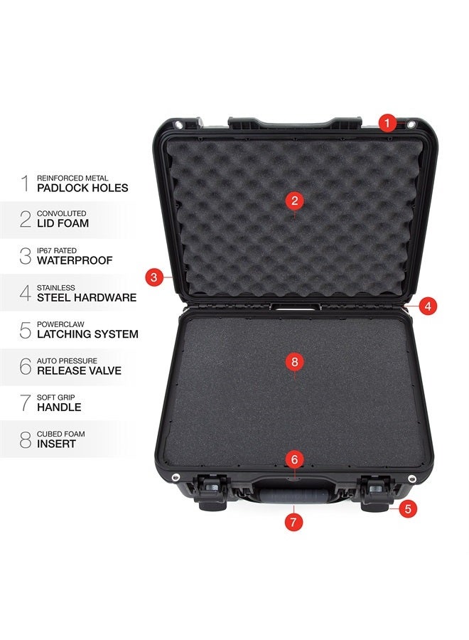 Nanuk 933 Waterproof Hard Case with Foam Insert - Black - Image 3