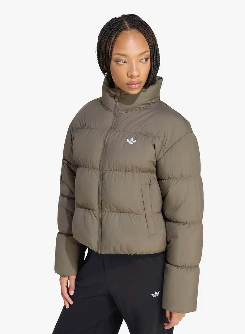 Adidas Originals BRANCH Short Padded Jacket for Women | Best Price UAE