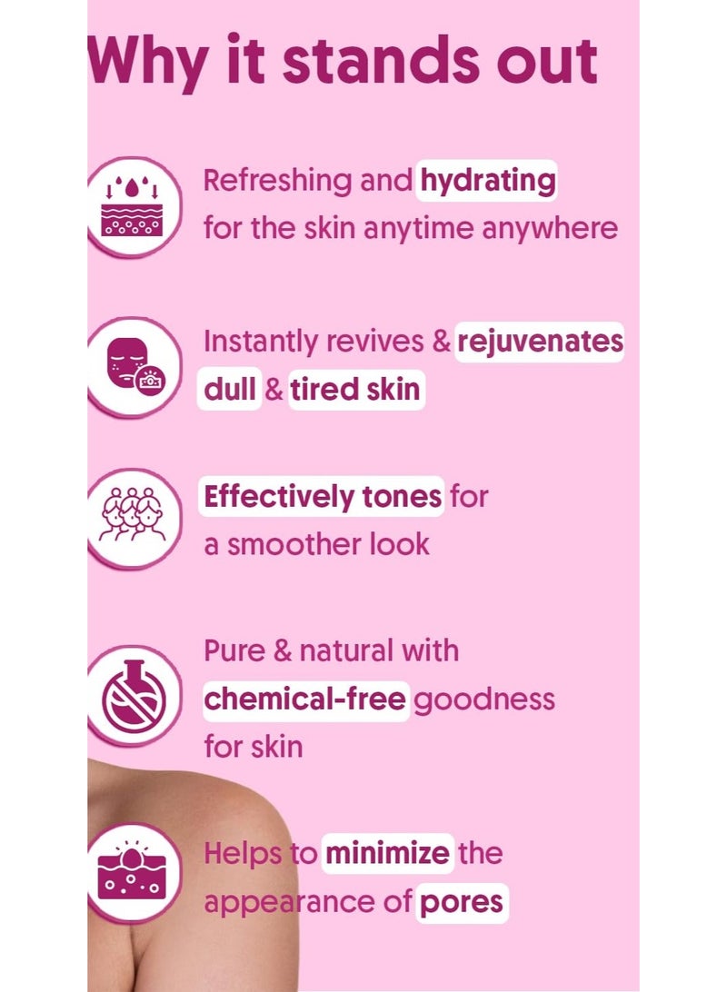 Aravi Organic Rose Water 150 ml& Moisturizer 100gm& Cleanser 100gm & Lip Scrub 15gm & Lip Balm 8gm – Complete Natural Skincare & Lip Care Set for Hydrated, Glowing Skin & Soft Lips - Image 2