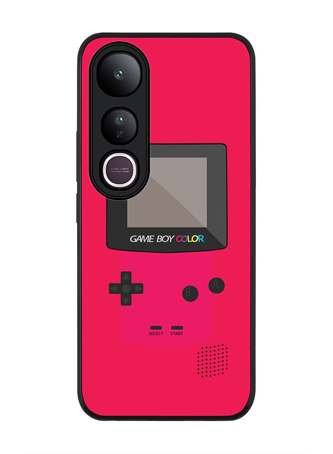 Stylizedd For vivo V50 Lite Case,Slim fit Camera Protection, Shockproof Thin Phone cover  - Gameboy Color - Pink