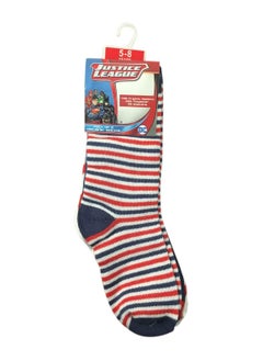 Justice League Superman bamboo cotton sock - printed (pack of 3) - red/blue/white 5-8y  - Image 1